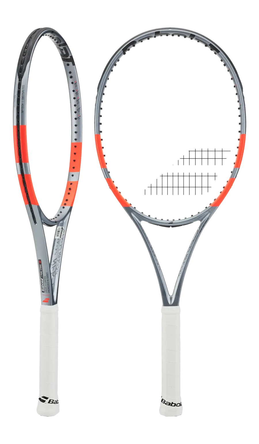 Babolat Pure Strike 100 Carbon Grey Racket — image 1