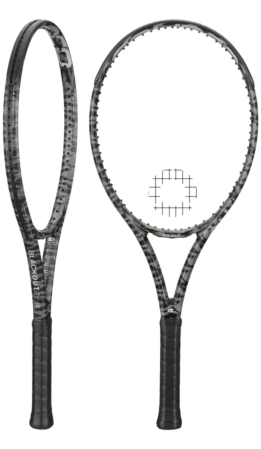 Solinco Blackout 110 v2 racket
