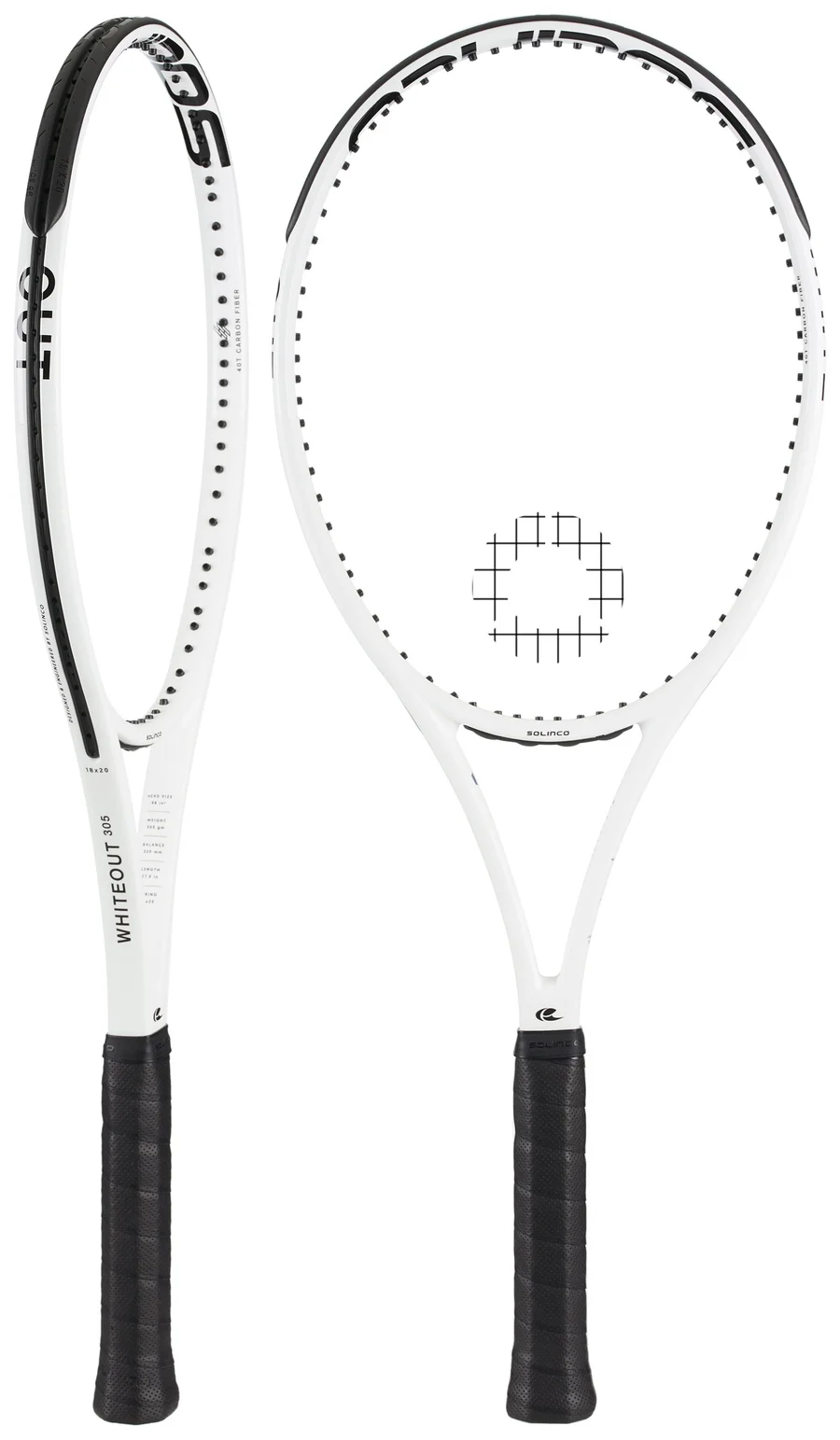 Solinco Whiteout 305 18x20 racket