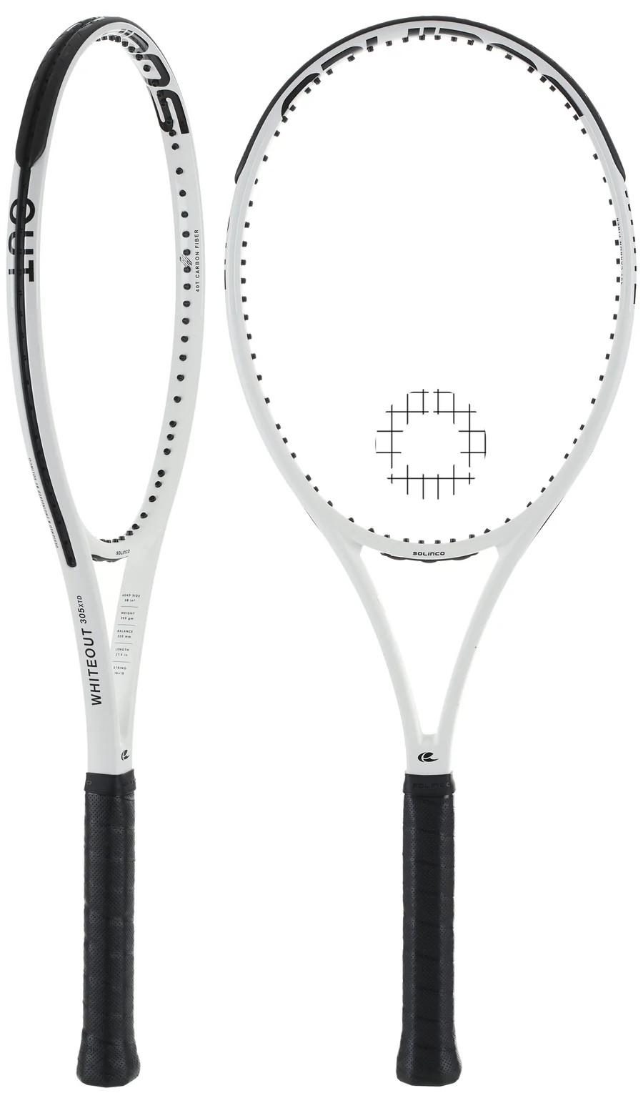 Solinco Whiteout 305 XTD racket