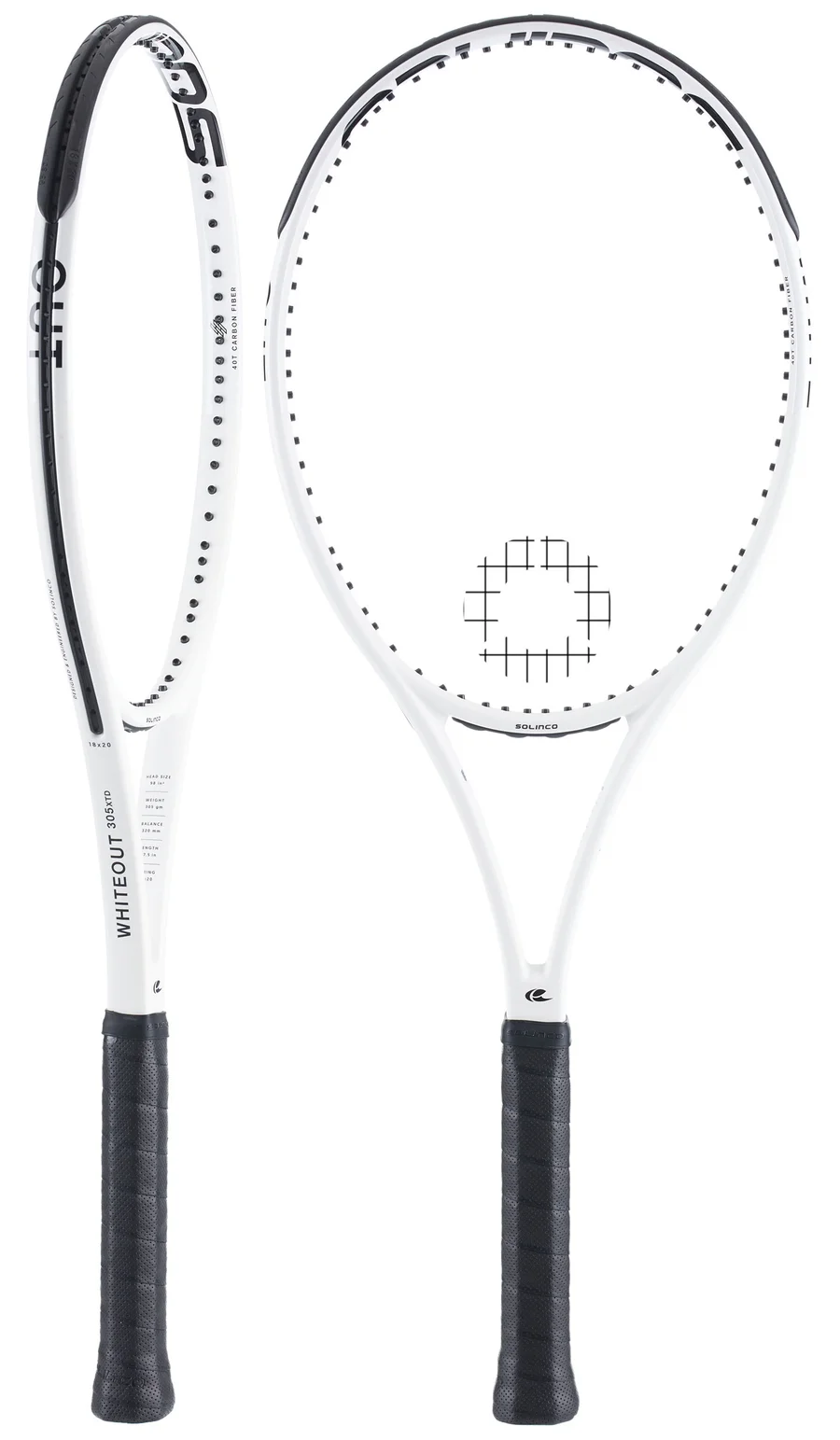 Solinco Whiteout 305 XTD 18x20 racket