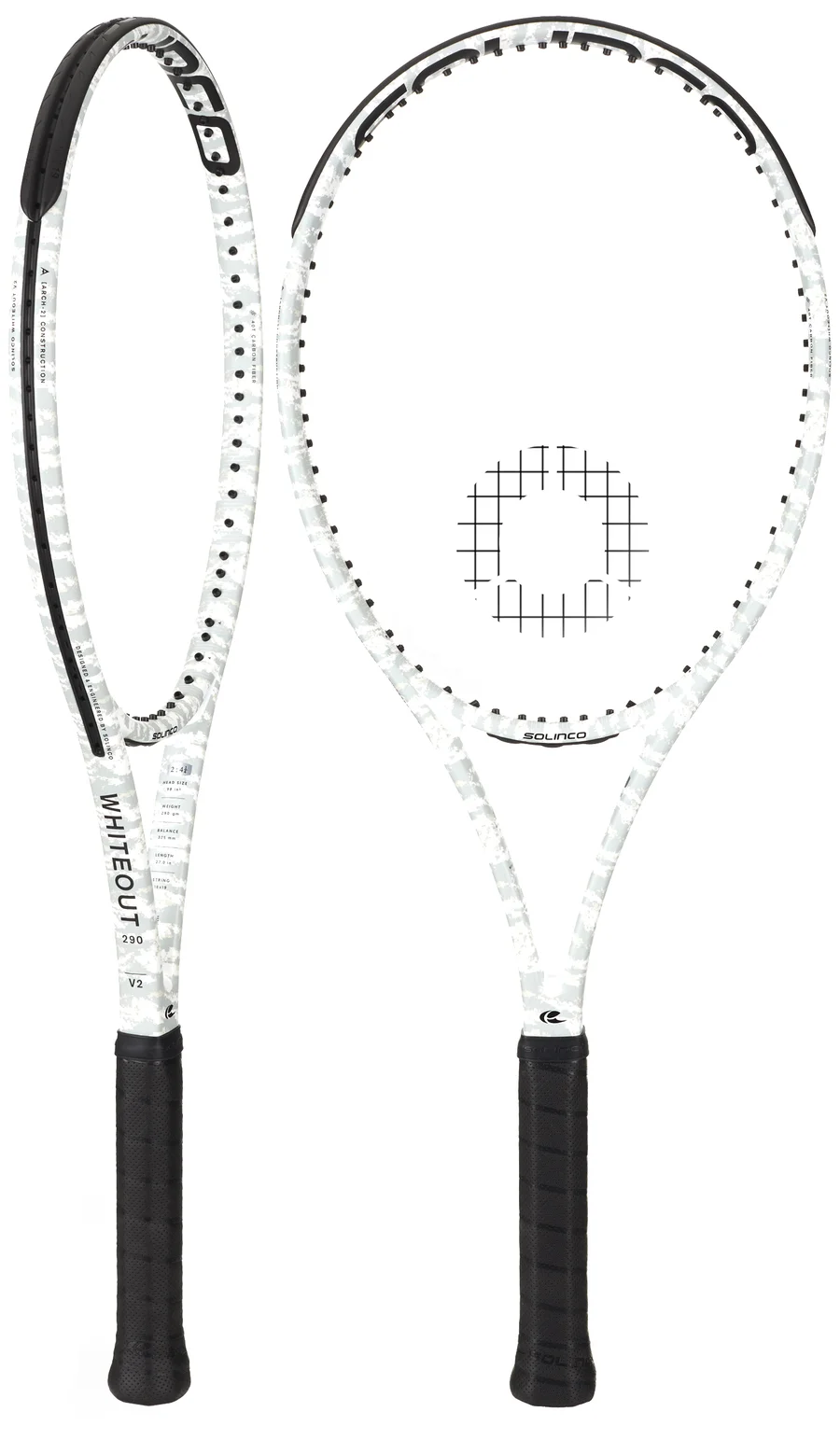 Solinco Whiteout 290 v2 Camo racket — image 1