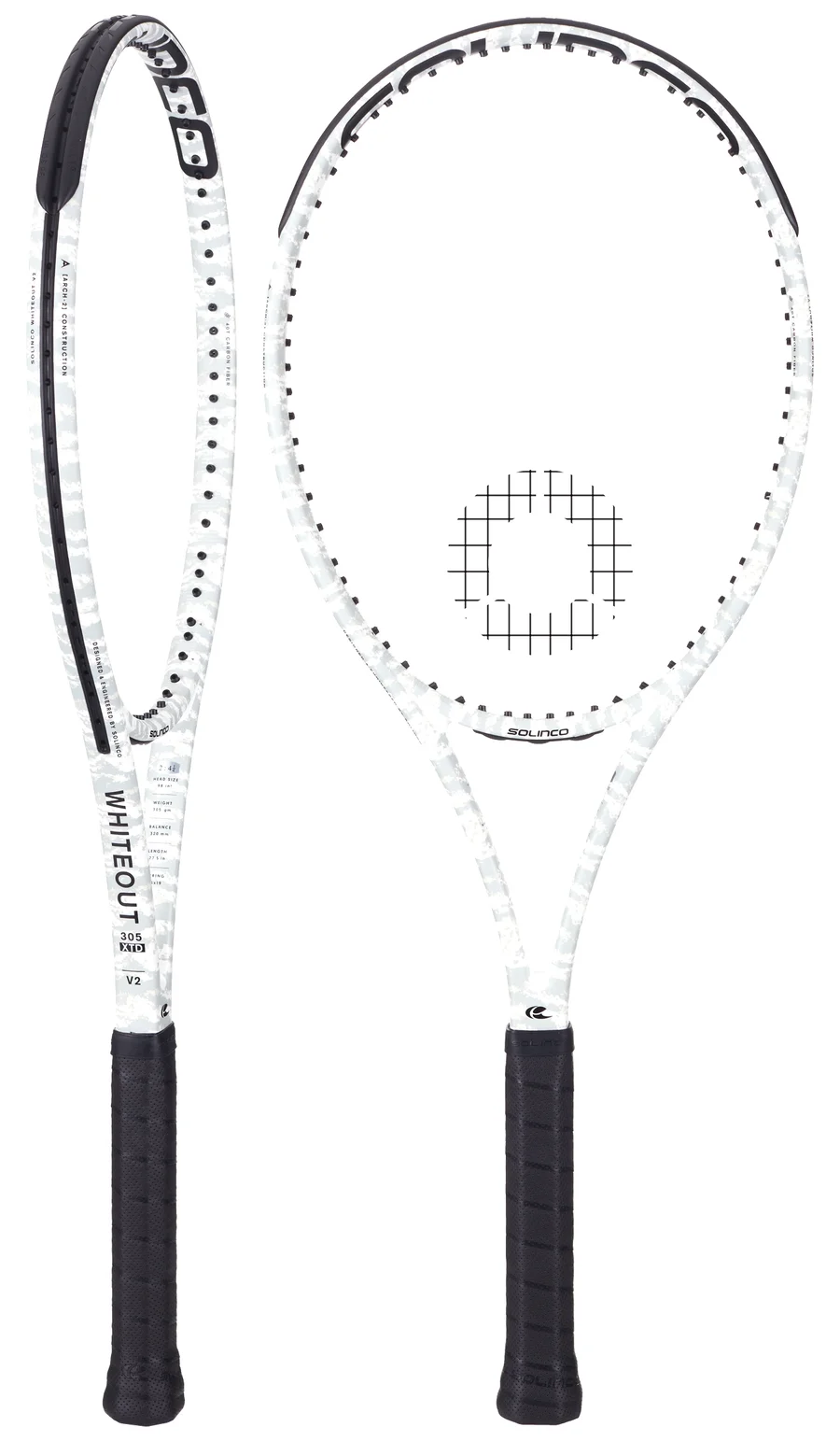 Solinco Whiteout 305 XTD v2 Camo racket — image 1