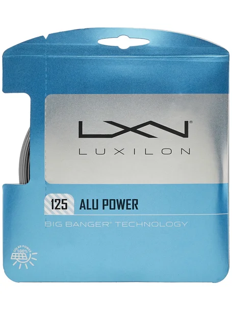 Luxilon ALU Power 16L/1.25 String Silver