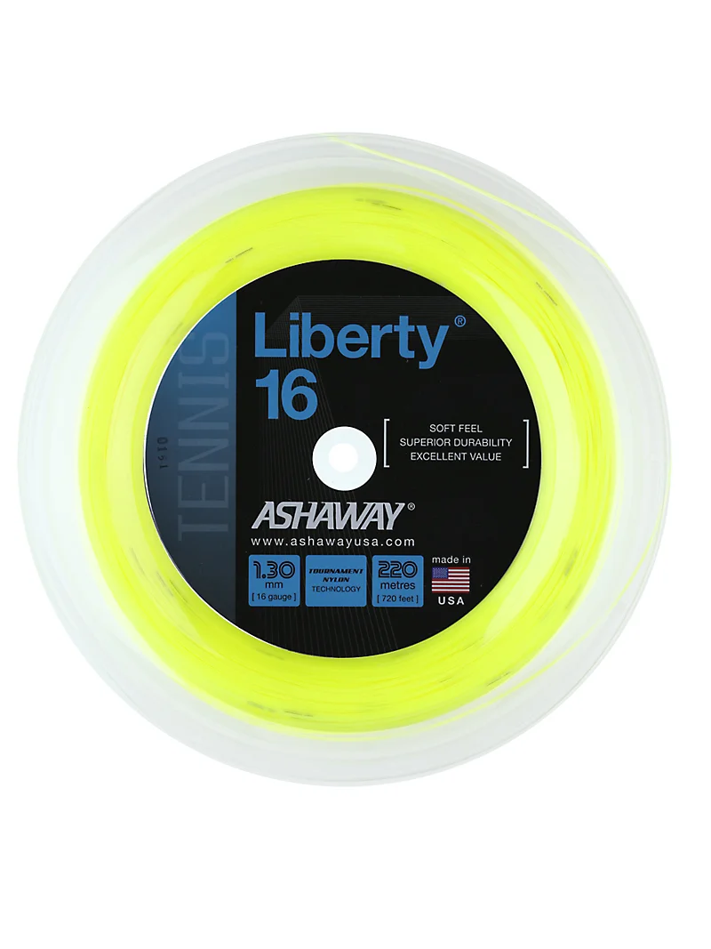 Ashaway Liberty 16/1.30 String Reel - 720'