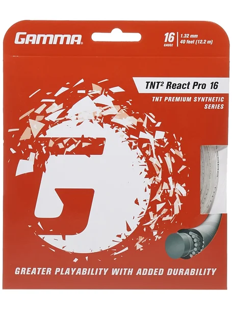 Gamma TNT2 React Pro 16/1.32 String