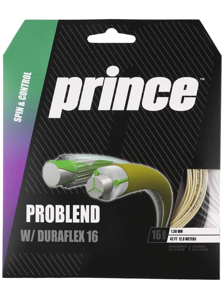 Prince ProBlend Duraflex 16/1.30 String Black