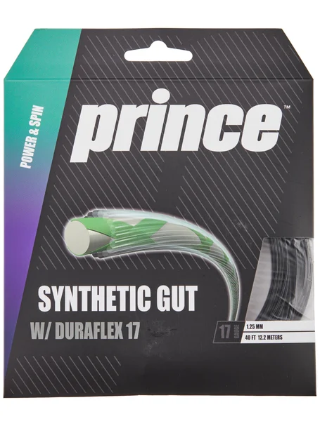 Prince Synthetic Gut 17/1.25 Duraflex String