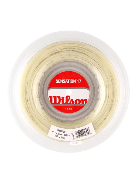 Wilson Sensation 17/1.25 String Reel - 660'