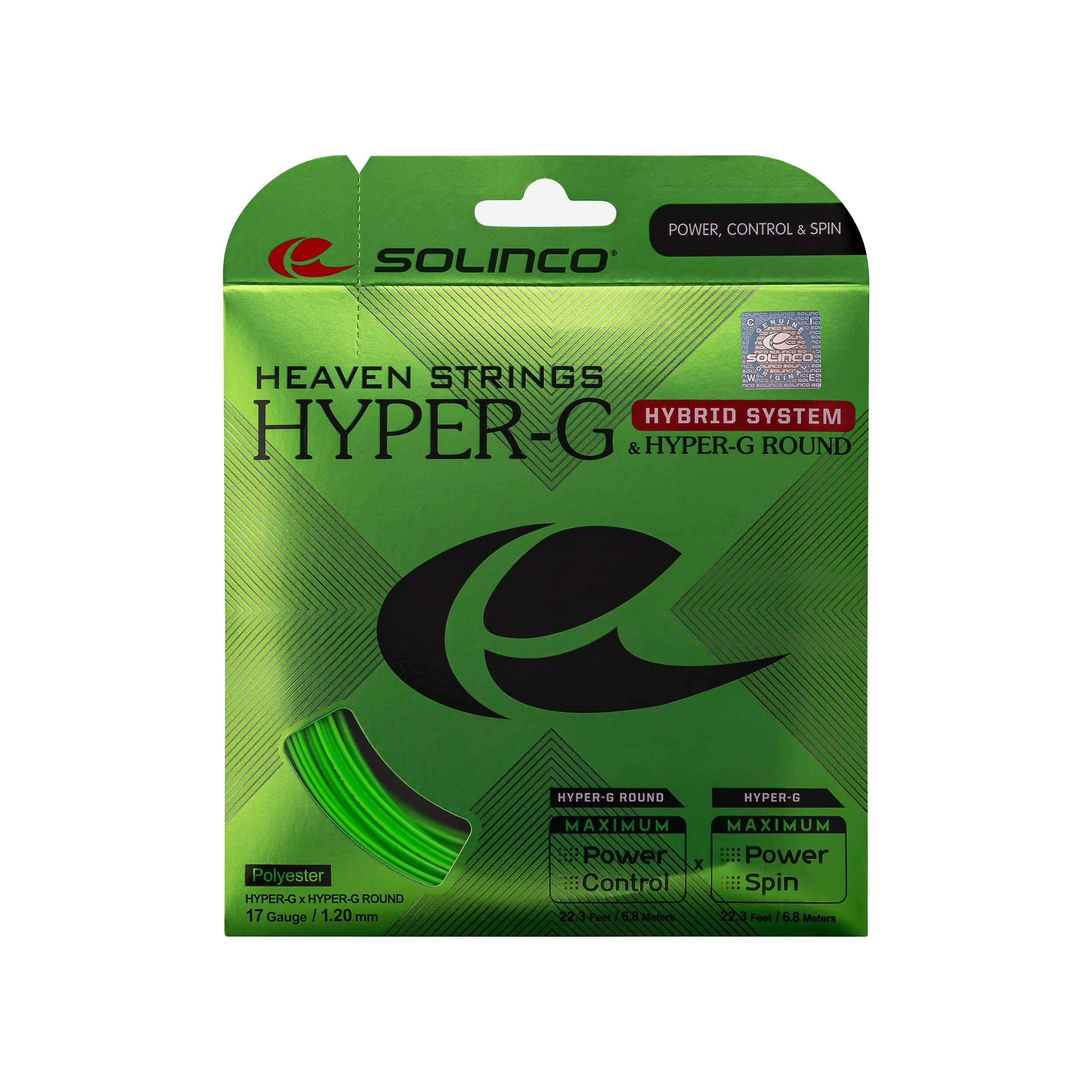 Solinco Hyper-G 18/1.15 String Reel - 656'