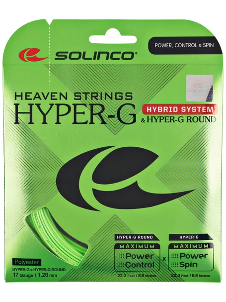 Solinco Hyper-G 17 & Hyper-G Round 17 Hybrid String