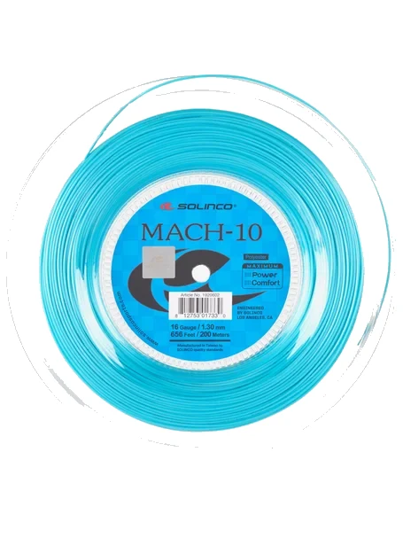 Solinco Mach-10 16/1.30 String Reel - 656'