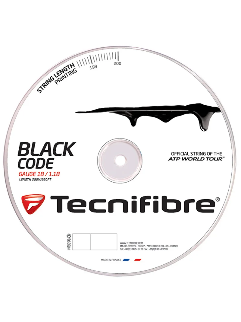 Tecnifibre Black Code 18/1.18 String Reel - 660'