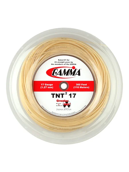 Gamma TNT2 17/1.27 Natural String Reel - 360'