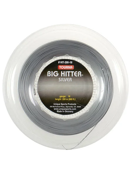 Tourna Big Hitter Silver 16/1.30 String Reel - 660'