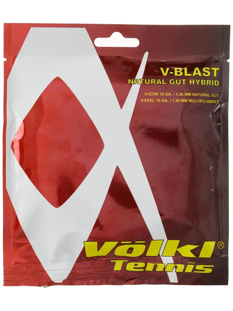 Volkl V-Blast Hybrid 16/1.30 String Yellow/Black/Silver