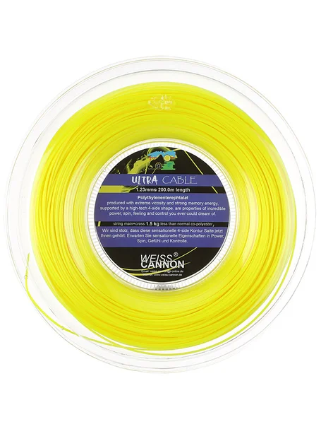 Weiss CANNON Ultra Cable 17 Ye/1.23 String Reel - 660'